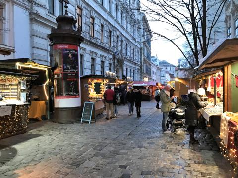Weihnachtsmarkt am Spittelberg in Wien - (c) Gabi Dräger