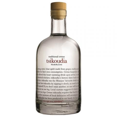 Tsikoudia - Tresterbrand von der Insel Kreta - (c) Weingut Vassilakis Tsikoudia - Tresterbrand von der Insel Kreta - (c) Weingut Vassilakis