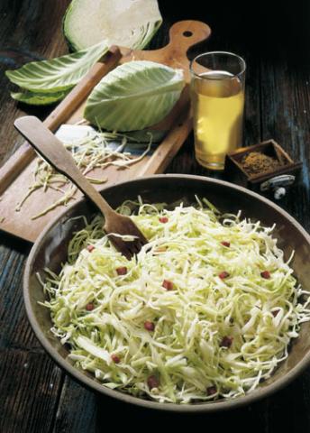 Weißkrautsalat mit Speck - (c) Wirths PR Weißkrautsalat mit Speck - (c) Wirths PR