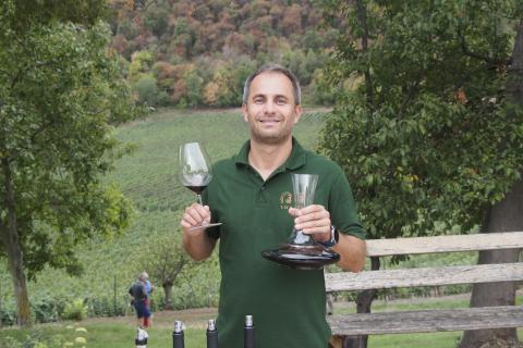 Carmenère aus dem Colli Berici - In Italien gibt es für Weingenießer immer wieder Entdeckungen besonderer Rebsorten und unbekannter Weinregionen - (c) Jörg Bornmann