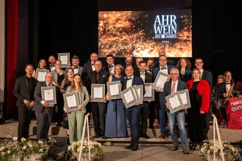 Die Sieger beim Ahrwein des Jahres - (c) Markus Werner