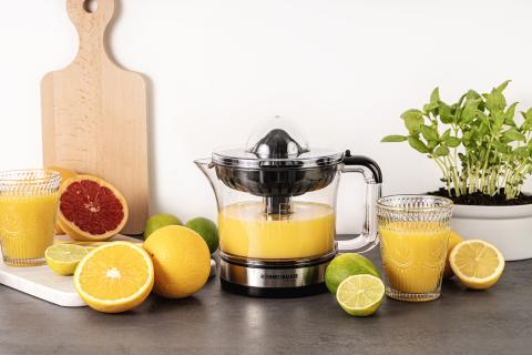Die Zitruspresse ZP 50 der Firma Rommelsbacher sorgt für frischen Südfrüchtegenuss - (c) Rommelsbacher