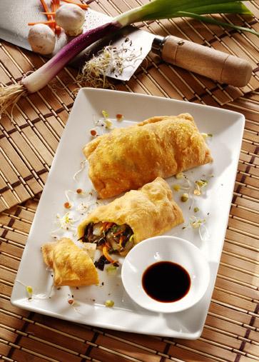 Frühlingsrollen mit Gemüse-Tofu-Füllung | Genussfreak