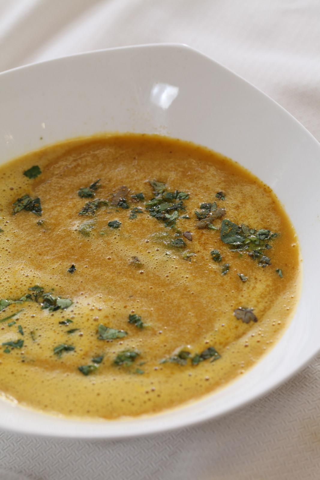 Karottensuppe mit Curry | Genussfreak